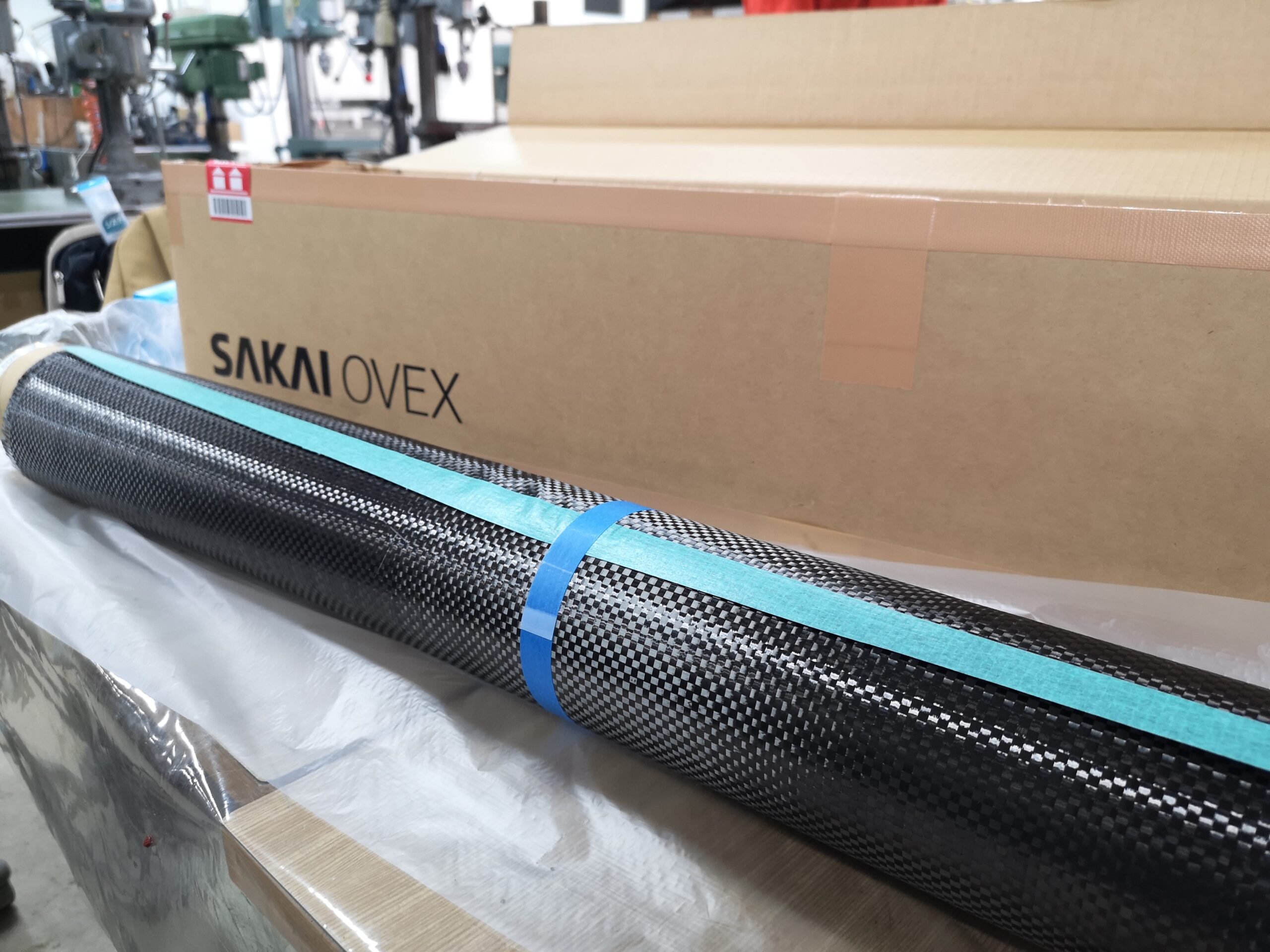 サカイオーベックス株式会社様より、炭素繊維織物をご支援いただきました。 東京大学フォーミュラファクトリー